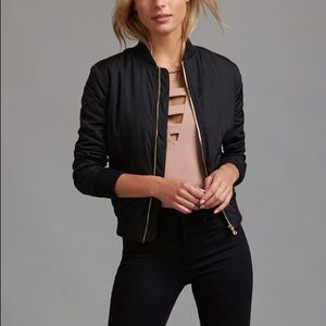 Dynamite Black Bomber Jacket